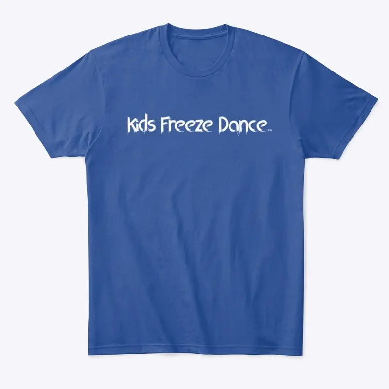 Kids Freeze Dance Font Shirt