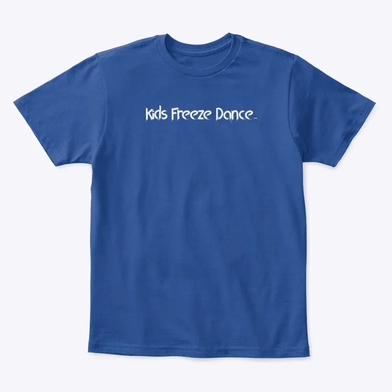 Kids Freeze Dance Font Shirt